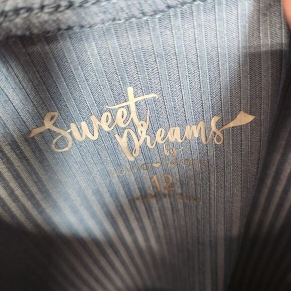 NWT Sweet‎ Dreams Girls Wish Upon a Star Pajama Set Size 12 - Picture 10 of 16